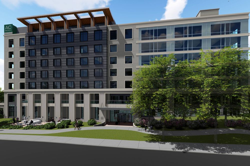 AC Hotel by Marriott Charlotte SouthPark Hotels 1824 Roxborough
