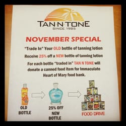 Tan N' Tone - November 2012