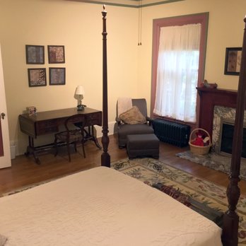 The Parsonage Inn - Room #1 includes a Parisian writing desk - Bed & Breakfast Near Me - Grand Rapids, Michigan