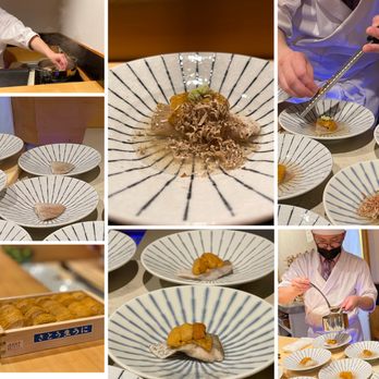 Yuji - Steamed sea perch with Sea urchin and white truffle - Japanese Near Me - San Francisco, California Yuji - Steamed sea perch with Sea urchin and white truffle - Japanese Near Me - San Francisco, California