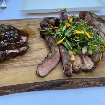Alexander's Steakhouse - 8 oz. Filet Mignon (Creekstone Farms) and 18 oz. Prime Ribeye - Steakhouses Near Me - San Francisco, California