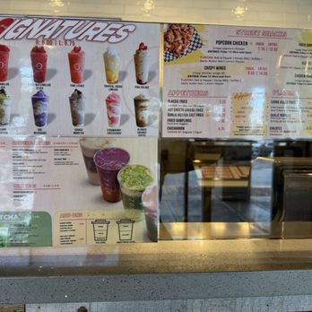 Zero Degrees - Drinks menu at Zero Degrees. - Bubble Tea Near Me - Las Vegas, Nevada