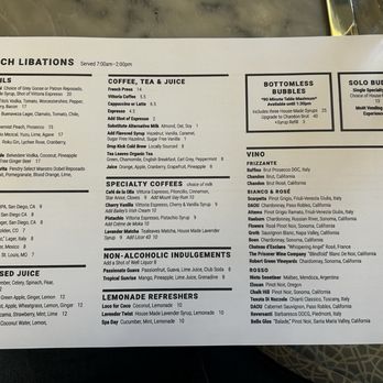 Provisional Kitchen - The other side of the menu - Breakfast & Brunch Near Me - San Diego, California