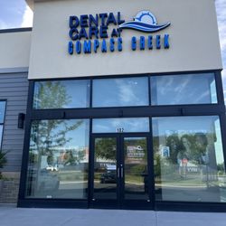 Dental Care at Compass Creek - Front of office, Dental Care at Compass Creek. Dentist in Leesburg, VA.