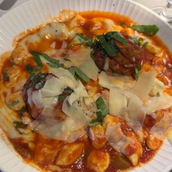 Di Paolo's - Gnocchi with meatballs - Italian Near Me - Penns Grove, New Jersey Di Paolo's - Gnocchi with meatballs - Italian Near Me - Penns Grove, New Jersey