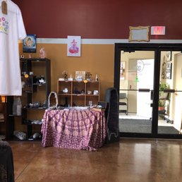 Front room, merchandise area