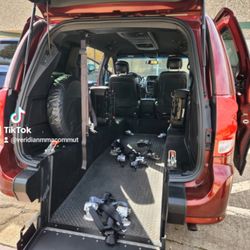 Veridian MMA Commute Services - Our wheelchair-accessible van, the most in-demand vehicle in our fleet, offers comfortable transportation for clients with mobility needs.