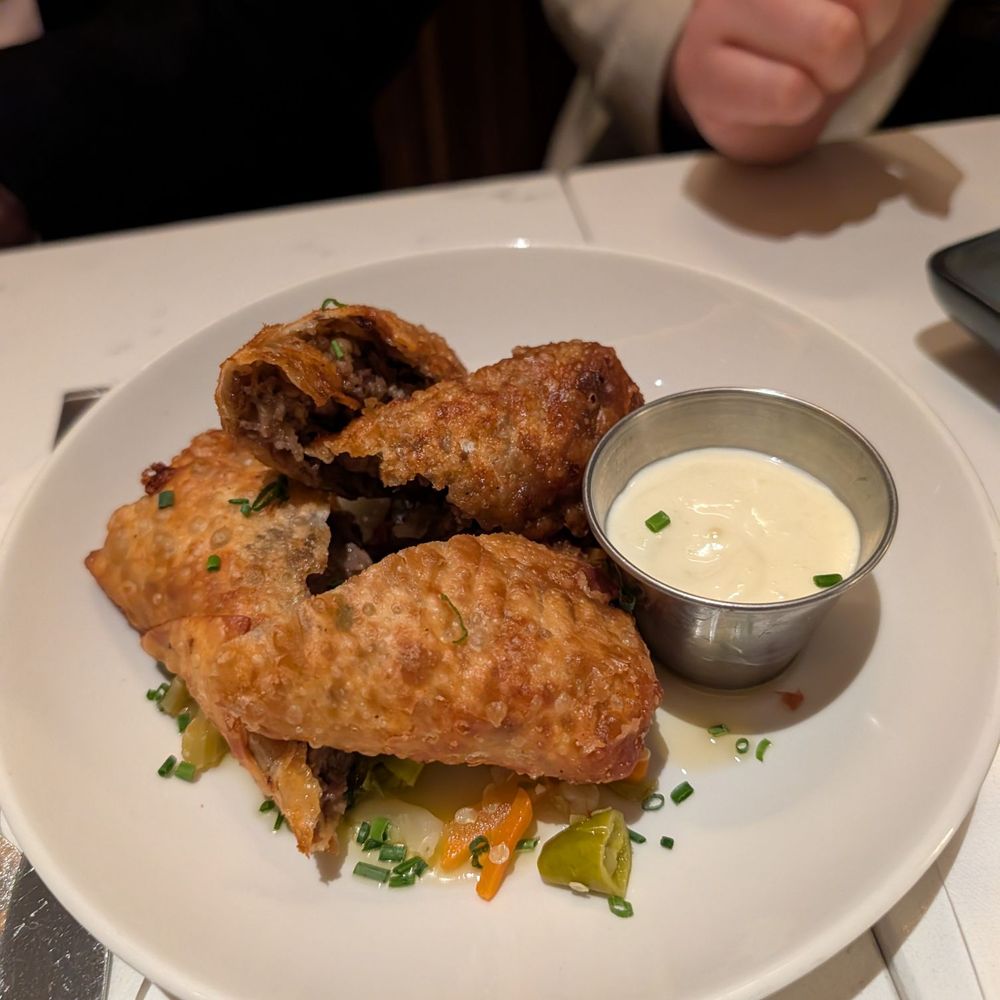 Ted's Bulletin Noma - Steak and cheese egg rolls - Comfort Food Near Me - Washington, DC, District of Columbia Ted's Bulletin Noma - Steak and cheese egg rolls - Comfort Food Near Me - Washington, DC, District of Columbia