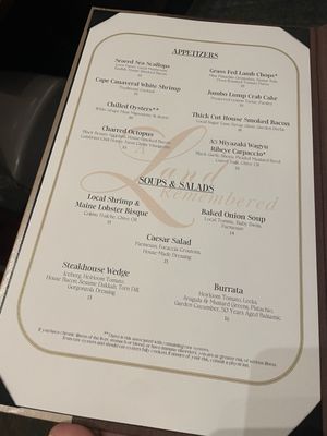Menu photo 3 A Land Remembered Orlando, FL Menu photo 3 A Land Remembered Orlando, FL