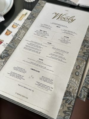 Menu photo 2 The Wooly New York, NY Menu photo 2 The Wooly New York, NY
