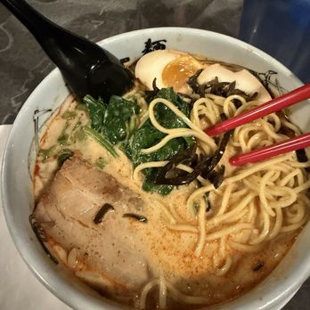 Menya Muso - Spicy Miso w Pork - Ramen Near Me - Seattle, Washington