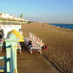 Brighton Sailing Club - Brighton Sea Front: beach between the Palace Pier and Brighton Marina