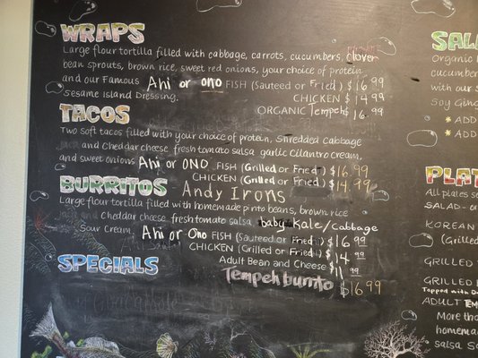 Menu photo 6 Sleeping Giant Grill Kapaa, HI