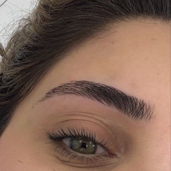 Brow Essence - Before tint - Eyebrow Services Near Me - Glendale, California