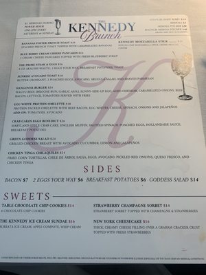 Menu photo 6 The Kennedy Houston, TX