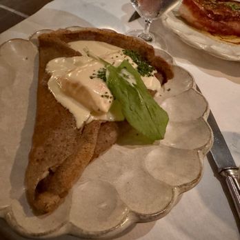 La Mercerie - La Crepe Saumon Et Poireaux - French Near Me - New York, New York La Mercerie - La Crepe Saumon Et Poireaux - French Near Me - New York, New York