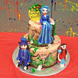 Terrycakes - Our friend, Elizabeth's, Into the Woods cake