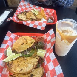 Tacos Birria and Horchata Tacos Birria and Horchata