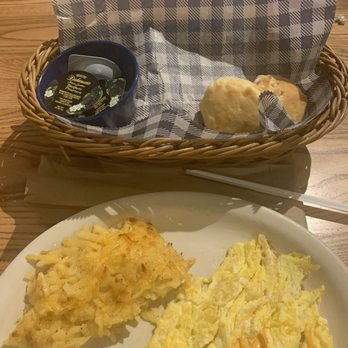 Cracker Barrel Old Country Store - I had Hashbrown Casserole, Scrambled Eggs and two Homemade Buttermilk Biscuits - American Near Me - New Freedom, Pennsylvania Cracker Barrel Old Country Store - I had Hashbrown Casserole, Scrambled Eggs and two Homemade Buttermilk Biscuits - American Near Me - New Freedom, Pennsylvania