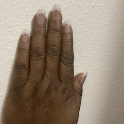 DaVi Nails- Walmart - Final product of hand