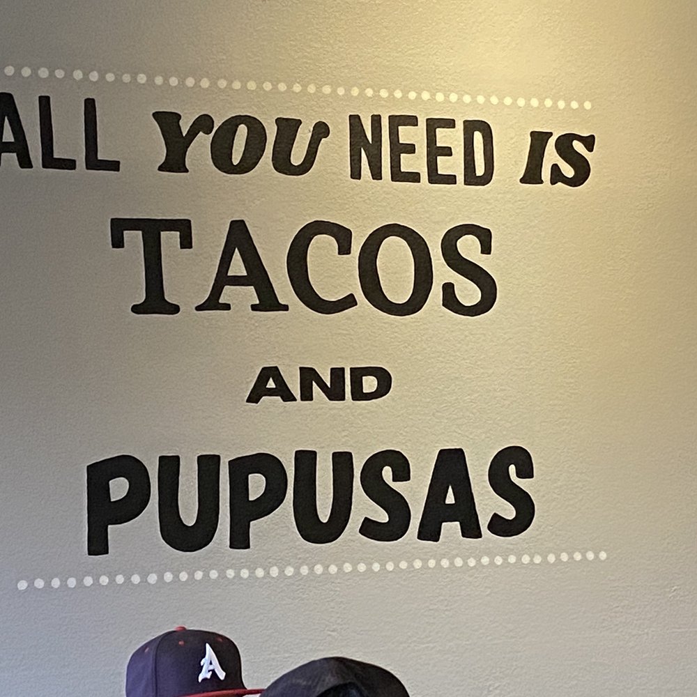 Tacusa - Loved the sign inside!! - Tacos Near Me - Fort Worth, Texas