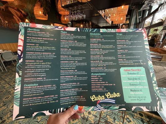 Menu photo 2 Cuba Cuba - Castle Rock Castle Rock, CO