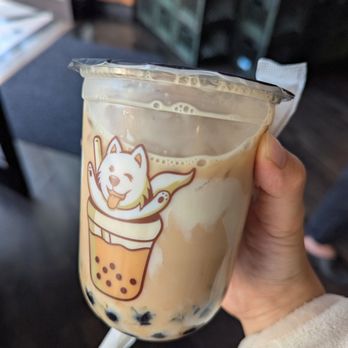 Honeybear Boba - Hong Kong milk tea with boba - Bubble Tea Near Me - San Francisco, California