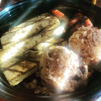 Back A Yard Caribbean Grill - Jerk Tofu Plate ($10.95) vegan - Caribbean Near Me - Campbell, California Back A Yard Caribbean Grill - Jerk Tofu Plate ($10.95) vegan - Caribbean Near Me - Campbell, California