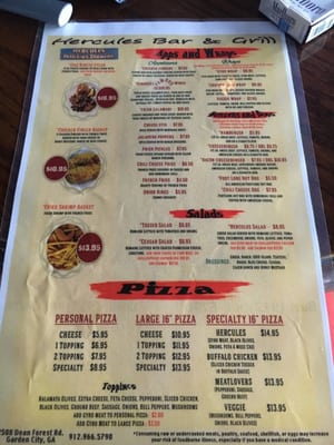Menu photo 1 Hercule's Bar & Grill Garden, GA Menu photo 1 Hercule's Bar & Grill Garden, GA
