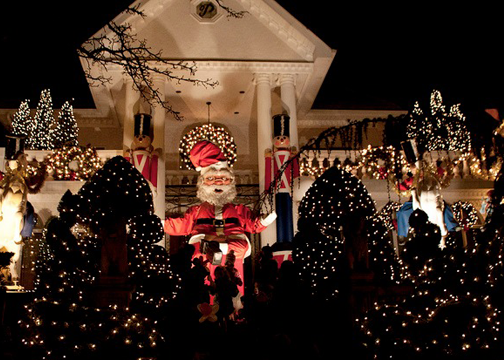 Slide of Mckinney Christmas Lights