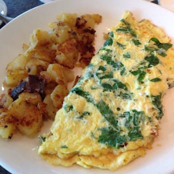 Colony Diner - Greek omelette with spinach & feta, home fries, & toast. Really good...but $11.35. :( - Diners Near Me - East Meadow, New York Colony Diner - Greek omelette with spinach & feta, home fries, & toast. Really good...but $11.35. :( - Diners Near Me - East Meadow, New York