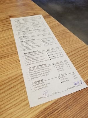 Menu photo 6 Dough Zone Dumpling House - Happy Valley Happy Valley, OR Menu photo 6 Dough Zone Dumpling House - Happy Valley Happy Valley, OR