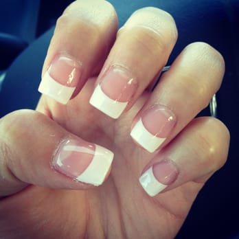 Classy Nails & Spa - White tip acrylic with gel - Nail Salons Near Me - Pomona, California Classy Nails & Spa - White tip acrylic with gel - Nail Salons Near Me - Pomona, California