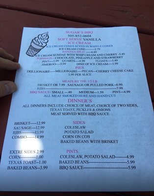 Menu photo 4 Sugar's Bbq & Hamburgers Velarde, NM Menu photo 4 Sugar's Bbq & Hamburgers Velarde, NM