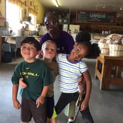 ISMT - ISMT Director, Arbrella Luvert and students at Lone Pine Farms for a field trip.