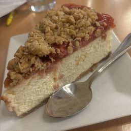 Strawberry Rhubard Cheesecake Strawberry Rhubard Cheesecake