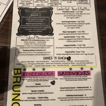 Only At Renee's - Heres the menu! - Filipino Near Me - Virginia Beach, Virginia Only At Renee's - Heres the menu! - Filipino Near Me - Virginia Beach, Virginia