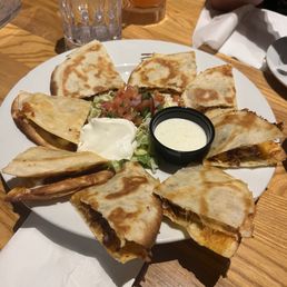 Bacon Ranch Quesadillas