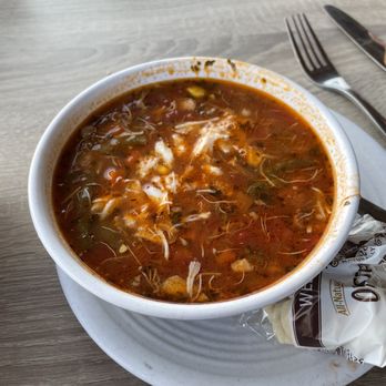 The Lighthouse - Compares to a minestrone soup with a few pieces of crab...didn't care for it. - New American Near Me - Dewey Beach, Delaware