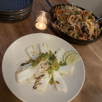 Pusadee's Garden - Squid and 17 ingredient salad - Thai Near Me - Pittsburgh, Pennsylvania