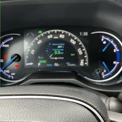Route 22 Toyota - The odometer when I picked up the car.
