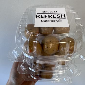 Refresh Nutrition - Protein balls - Juice Bars & Smoothies Near Me - Greenville, North Carolina Refresh Nutrition - Protein balls - Juice Bars & Smoothies Near Me - Greenville, North Carolina
