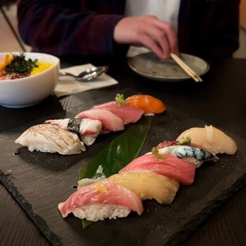 Ju-ichi - Nigiri Mix (10 pc) - Sushi Bars Near Me - San Diego, California Ju-ichi - Nigiri Mix (10 pc) - Sushi Bars Near Me - San Diego, California
