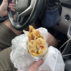 Nalini's Restaurant - Hand held breakfast burritos!