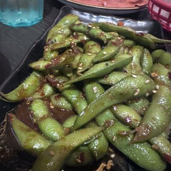 Hoshi Sushi - Spicy Garlic Edamame - Sushi Bars Near Me - Fullerton, California Hoshi Sushi - Spicy Garlic Edamame - Sushi Bars Near Me - Fullerton, California