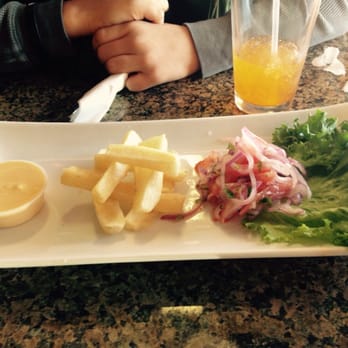 El Rocoto Chicken & Grill - Loved the garnish too:)) - Latin American Near Me - Bountiful, Utah