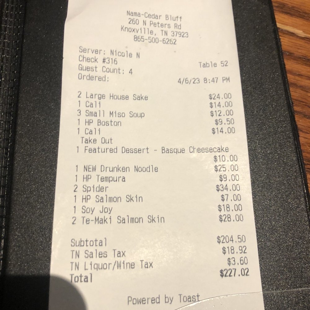 Nama Sushi Bar - Cedar Bluff - Sushi Bars Near Me - Knoxville, Tennessee Nama Sushi Bar - Cedar Bluff - Sushi Bars Near Me - Knoxville, Tennessee