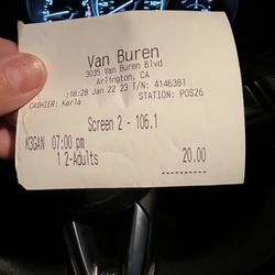 Vineland Drive-In - Ticket 10.00 a person