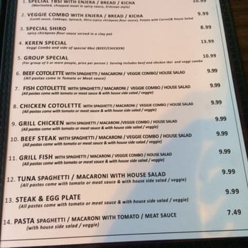 Keren Restaurant - A full dinner menu. - Ethiopian Near Me - Washington, DC, District of Columbia Keren Restaurant - A full dinner menu. - Ethiopian Near Me - Washington, DC, District of Columbia