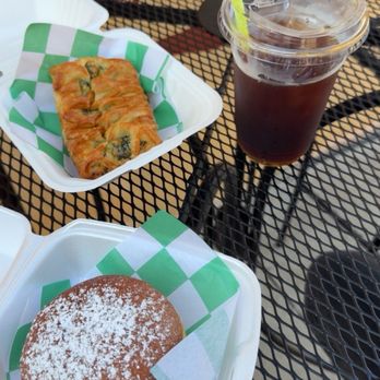 Desforra Cafe - Spinach and cheese danish Iced americano - Coffee & Tea Near Me - Philadelphia, Pennsylvania Desforra Cafe - Spinach and cheese danish Iced americano - Coffee & Tea Near Me - Philadelphia, Pennsylvania